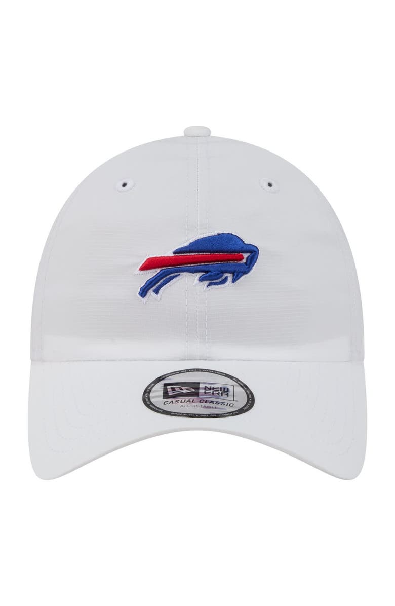 New Era Men's New Era White Buffalo Bills Ripstop Casual Classic Adjustable Hat, Alternate, color, White