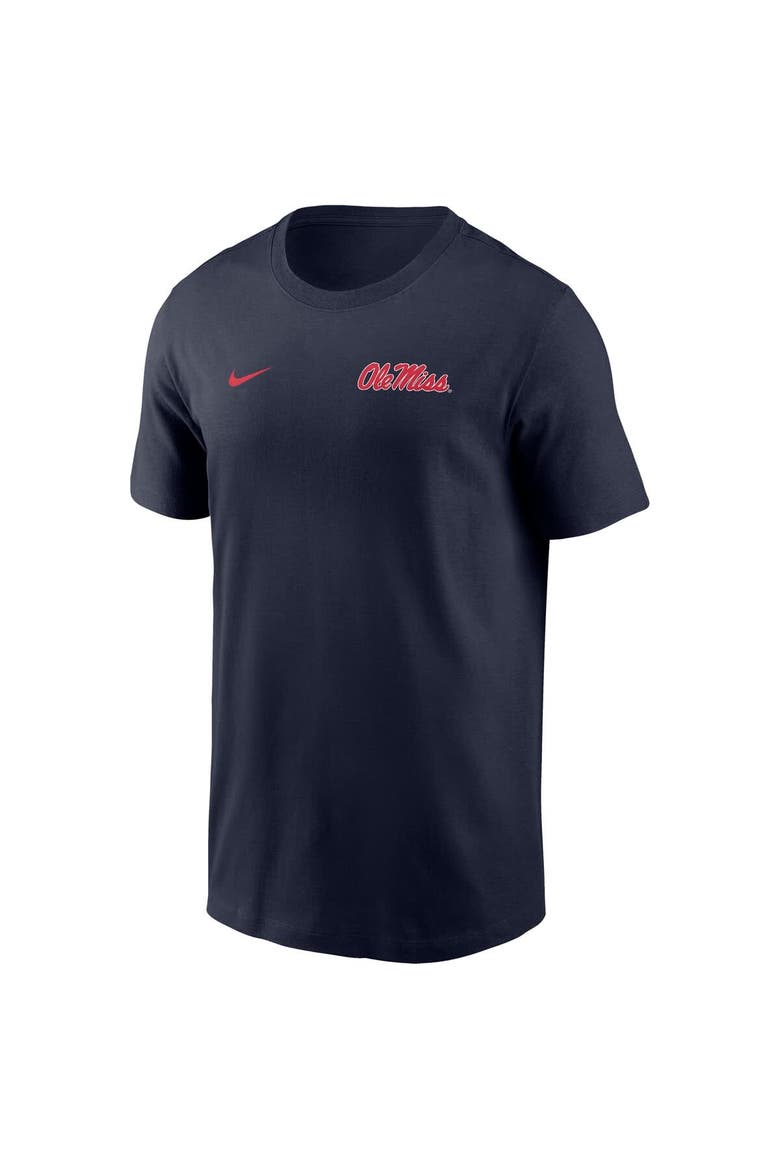 Men's Nike Navy Ole Miss Rebels 2025 Sideline Legend Performance T-Shirt, Alternate, color, Navy