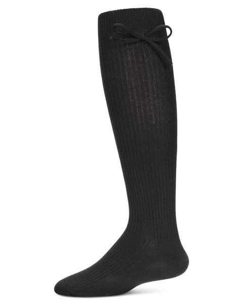 Ribbed Bow Knee-High Socks (Little Kid & Big Kid)