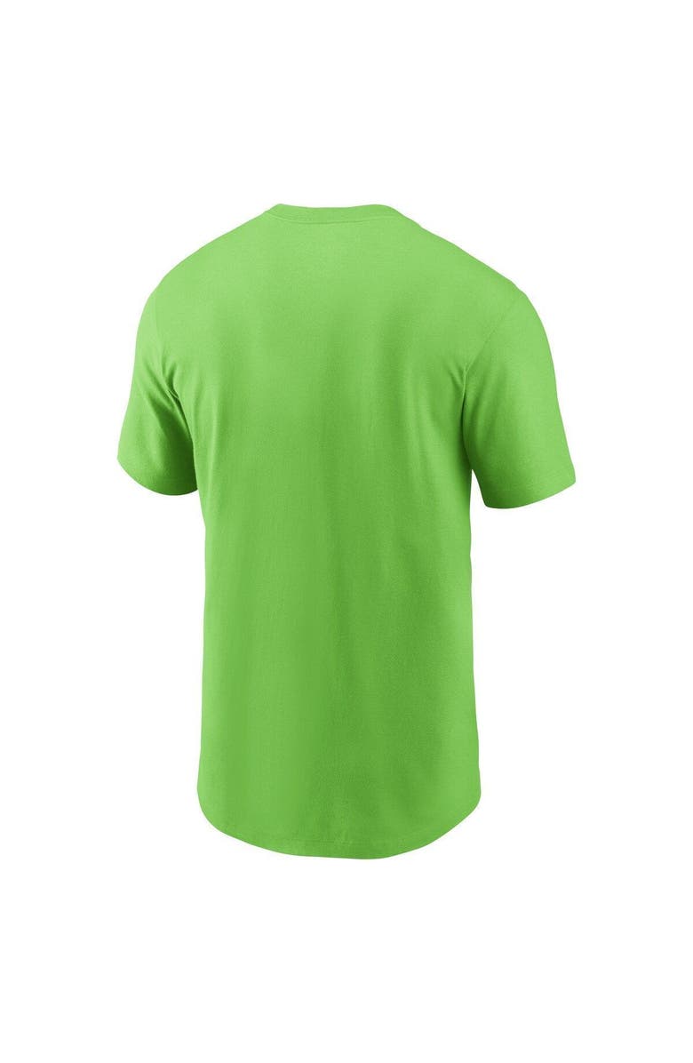 Nike Men's Nike Neon Green Seattle Seahawks Muscle T-Shirt, Alternate, color, 