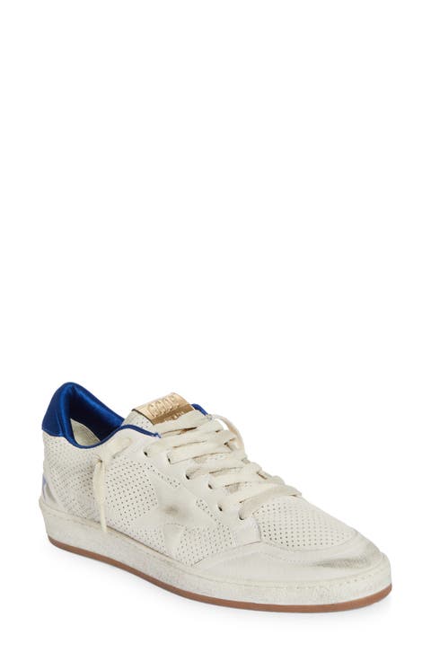 Ball Star Perforated Low Top Sneaker