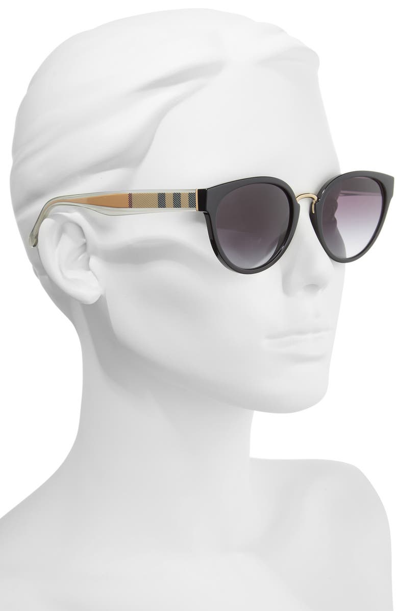 Burberry 53mm Gradient Cat Eye Sunglasses | Nordstrom display picture 2
