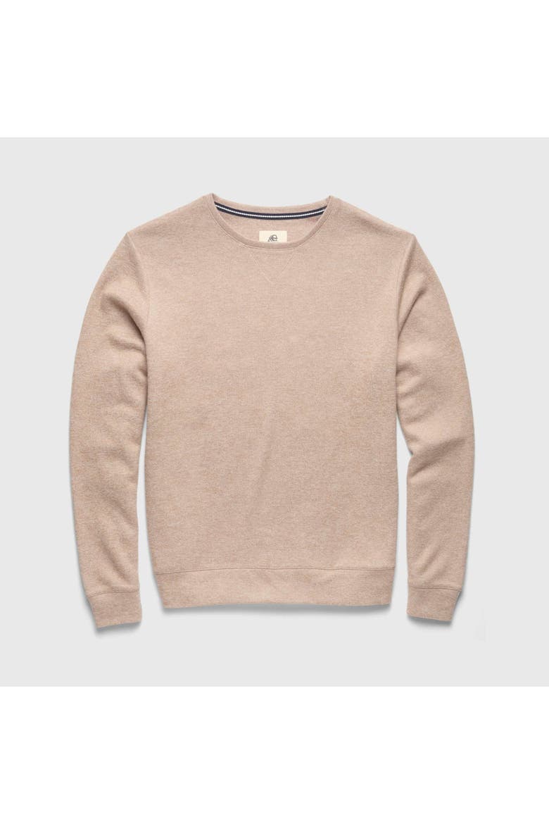 Butch Cashmist Crewneck, Main, color, camel heather