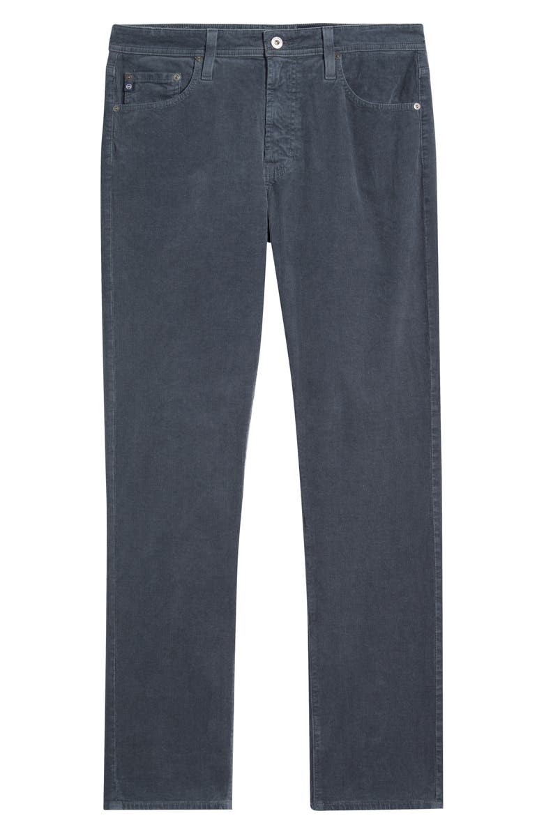 AG Everett Straight Leg Corduroy Pants, Alternate, color, After Dusk