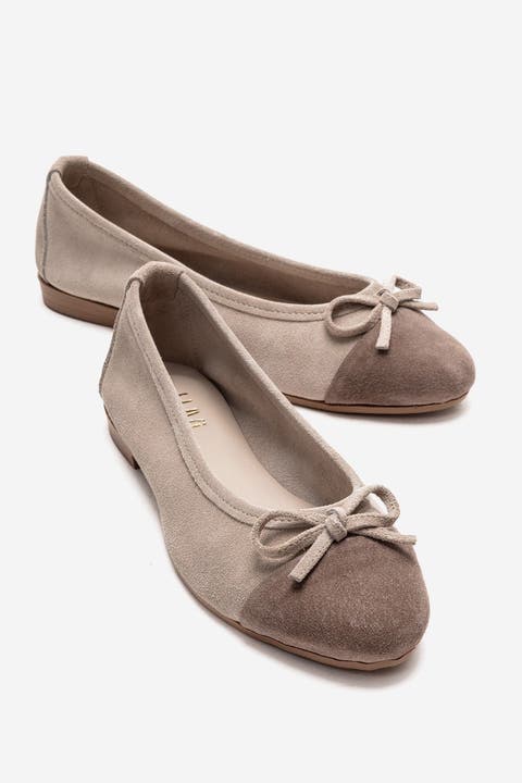 Boleo Leather Ballet Flat