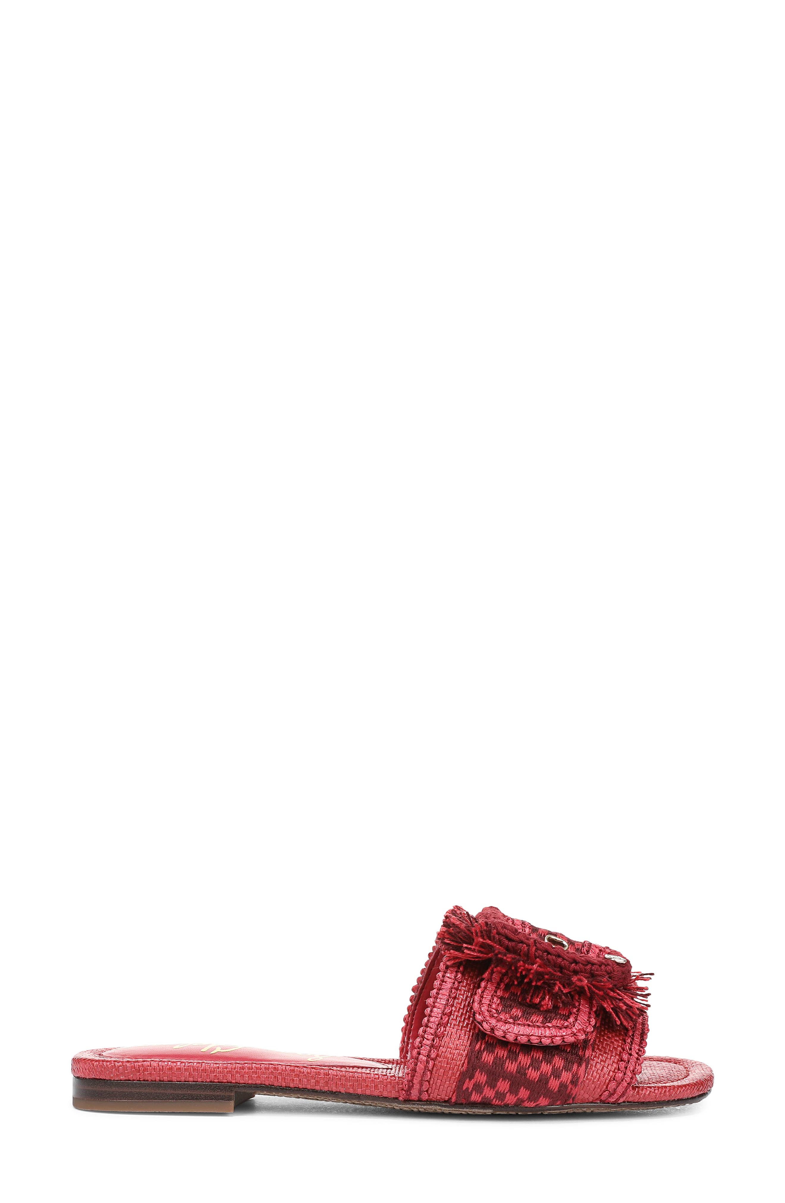 Bambi Playa Slide Sandal, Alternate, color, SUMMER RED