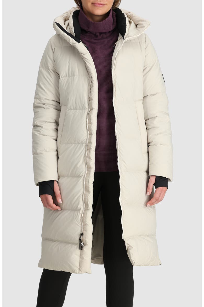 Coze 700 Fill Power Down Parka, Main, color, OYSTER