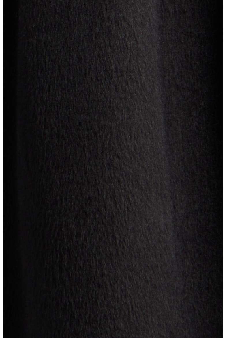 Longline Wrap Coat, Alternate, color, BLACK