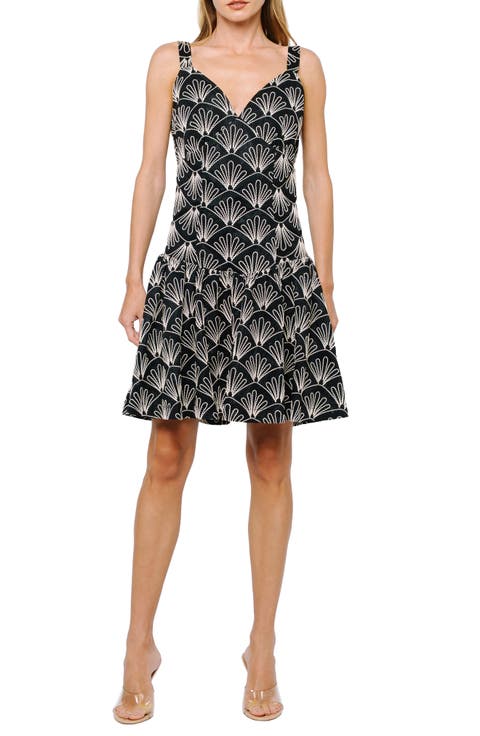 Nova Embroidered Dress