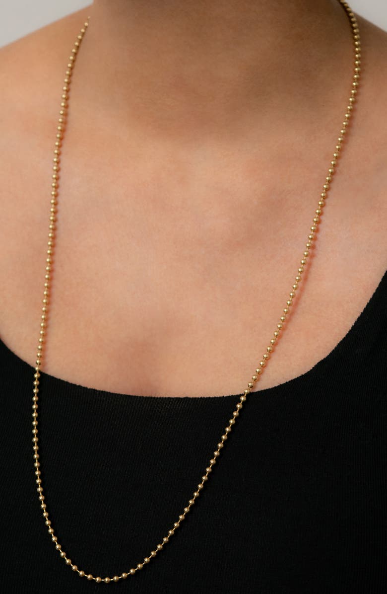 Stephanie Windsor Ball Chain Necklace, Alternate, color, 