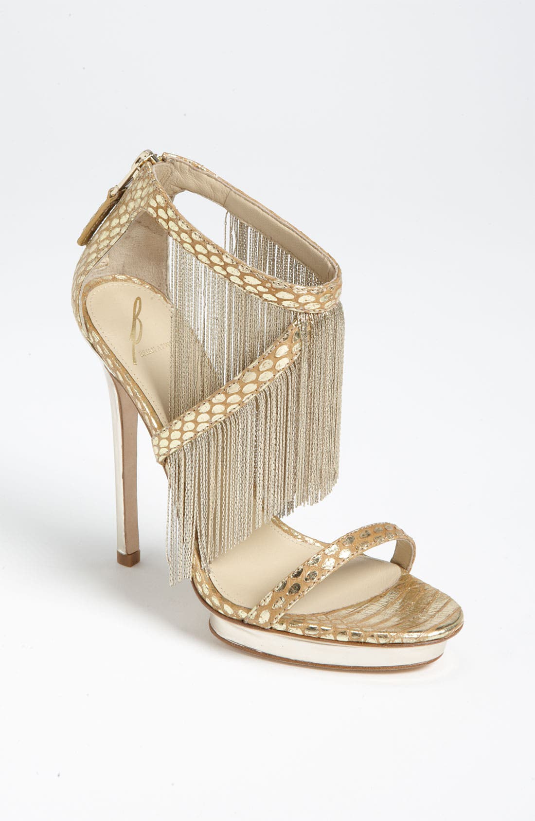 'Cassiane' High Sandal, Main, color, GOLD