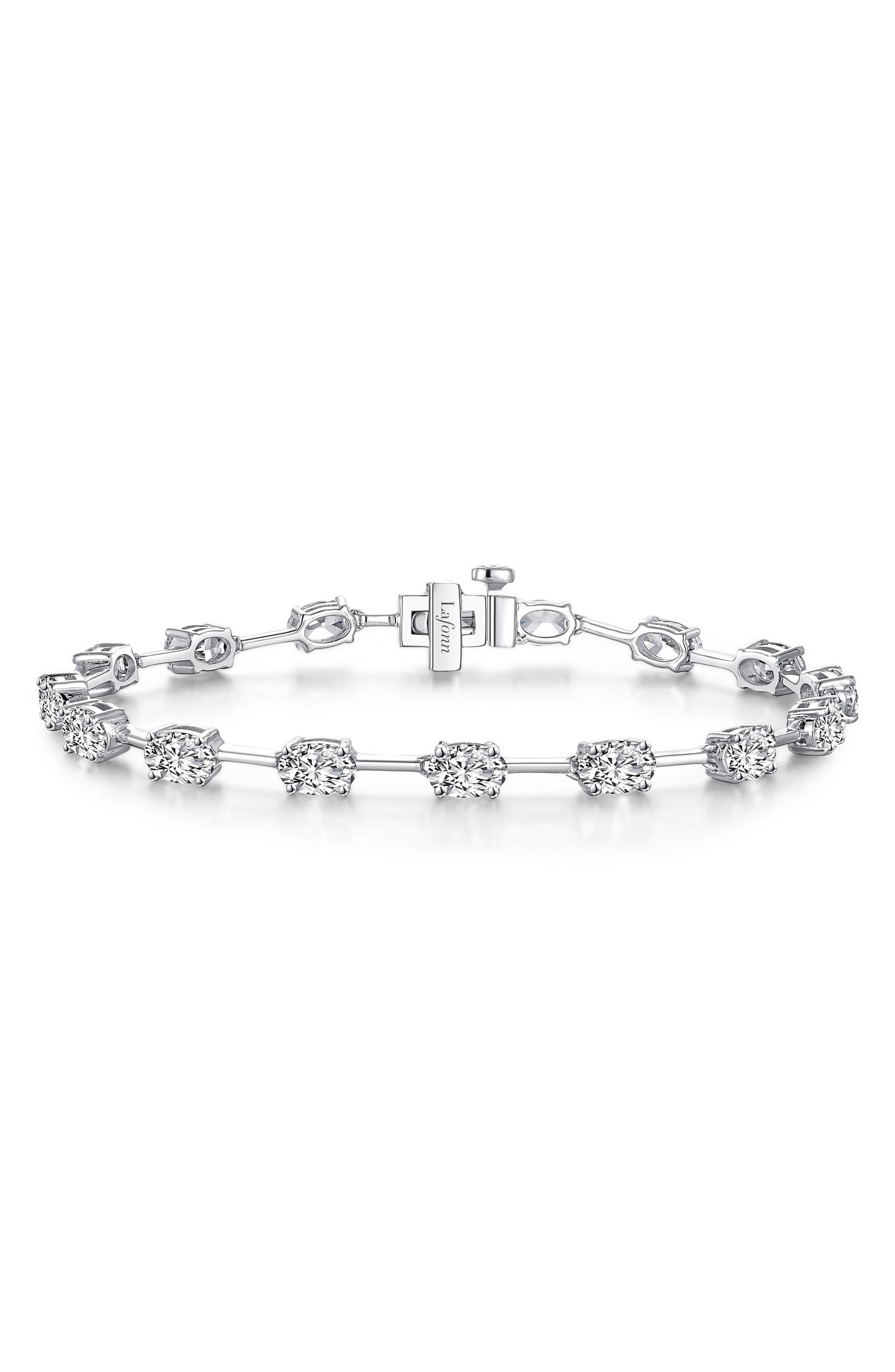Lafonn Simulated Diamond Station Bracelet