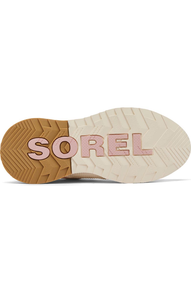 SOREL Kids' Out N About Waterproof Duck Boot, Alternate, color, Chalk/ Vintage Pink