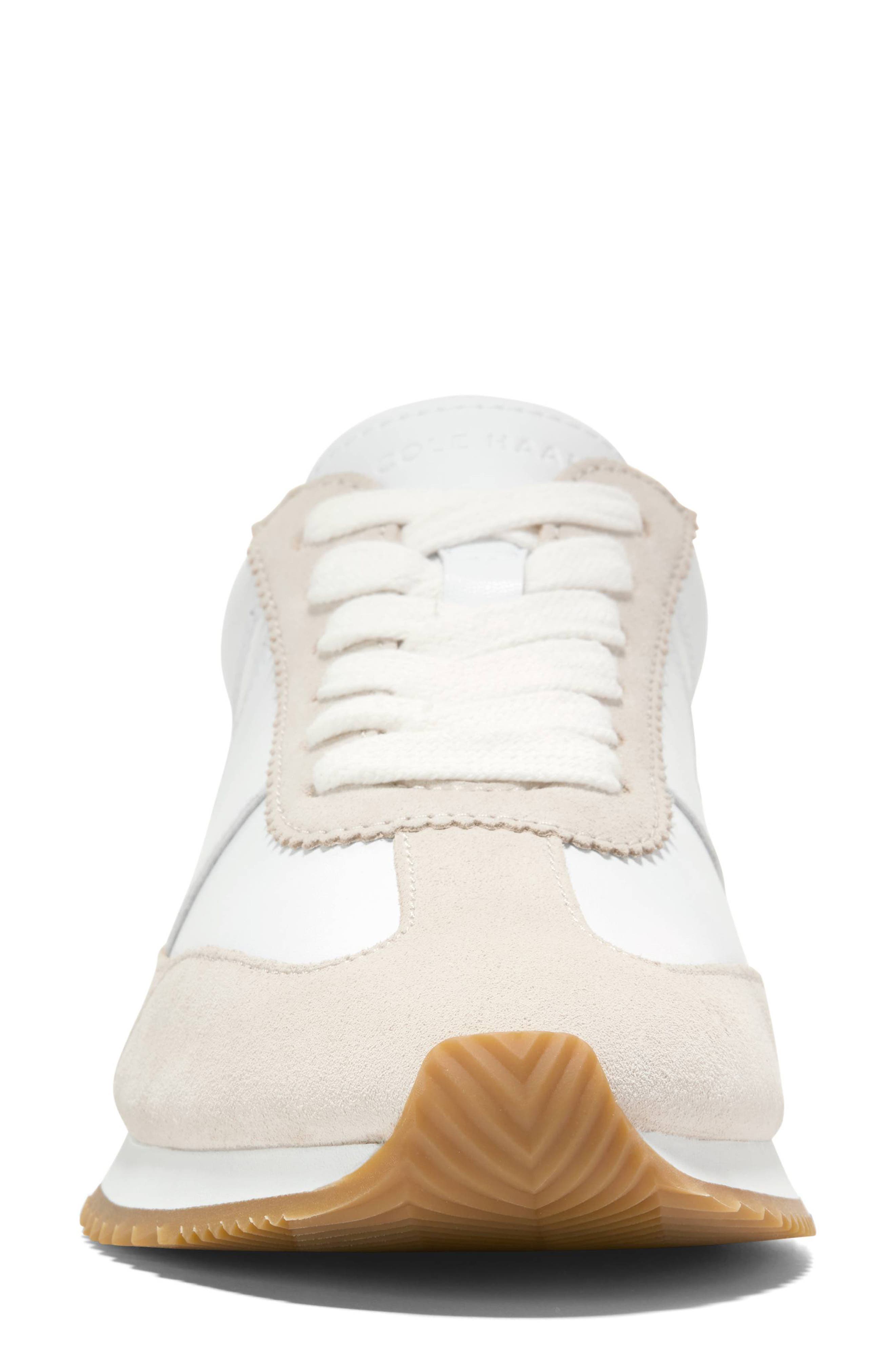 Cole Haan Grand Crosscourt Davie Runner Shoe, Alternate, color, White Leather / Silver Birch