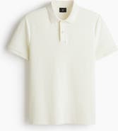 H&M Slim Fit Jacquard-knit Polo Shirt