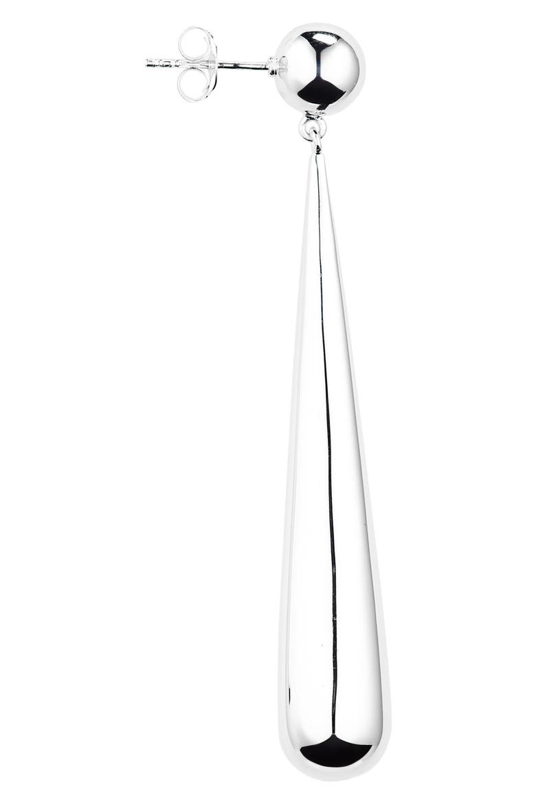 The Louise Drop Earrings, Alternate, color, 925 STERLING SILVER