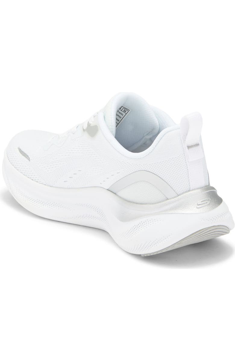 SKECHERS Skech Cloud Gentle Glow Sneaker, Alternate, color, White/ Silver