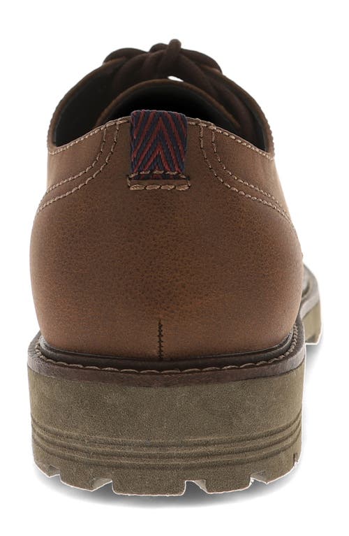 Dockers Mens Walsh Lightweight Lugged Casual Shoe In Brown