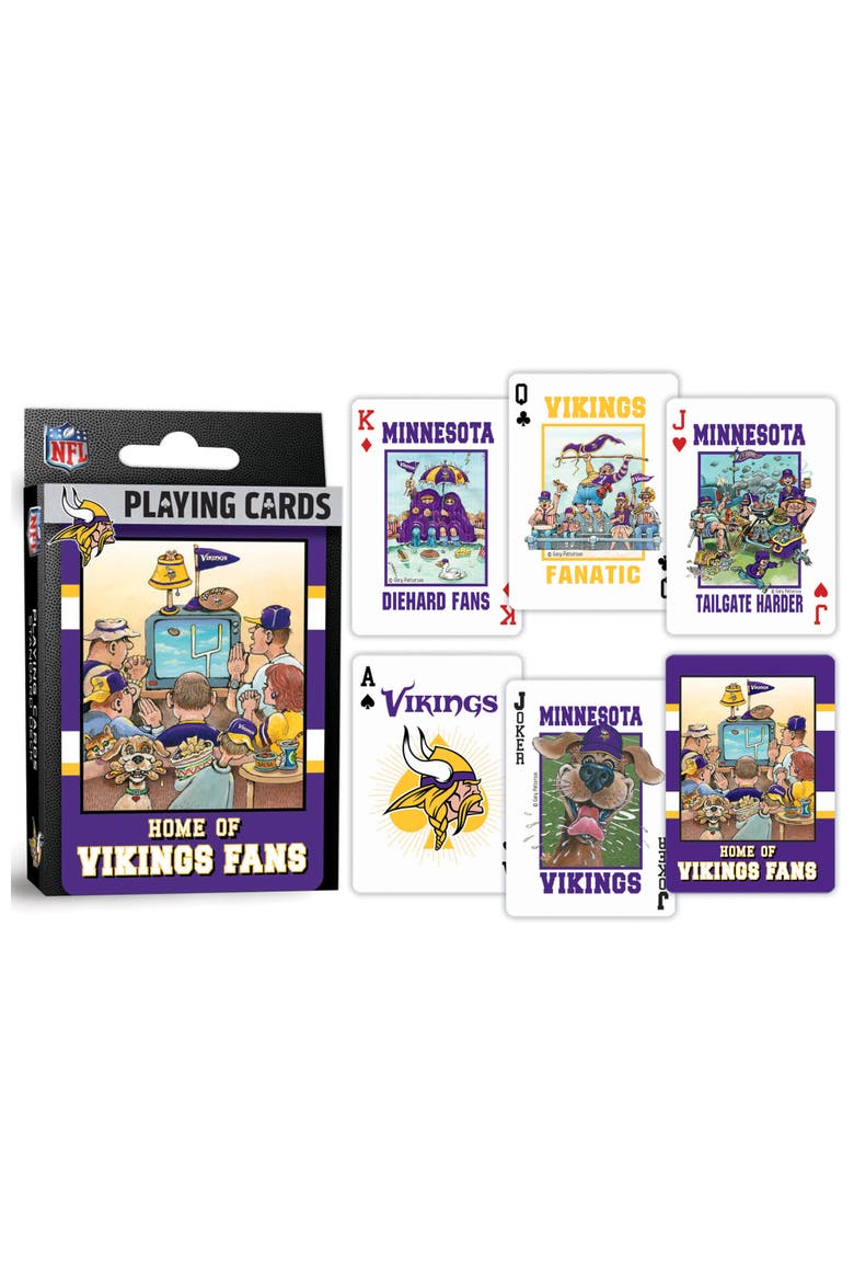 Minnesota Vikings Fan Deck Playing Cards, Alternate, color, Multicolor