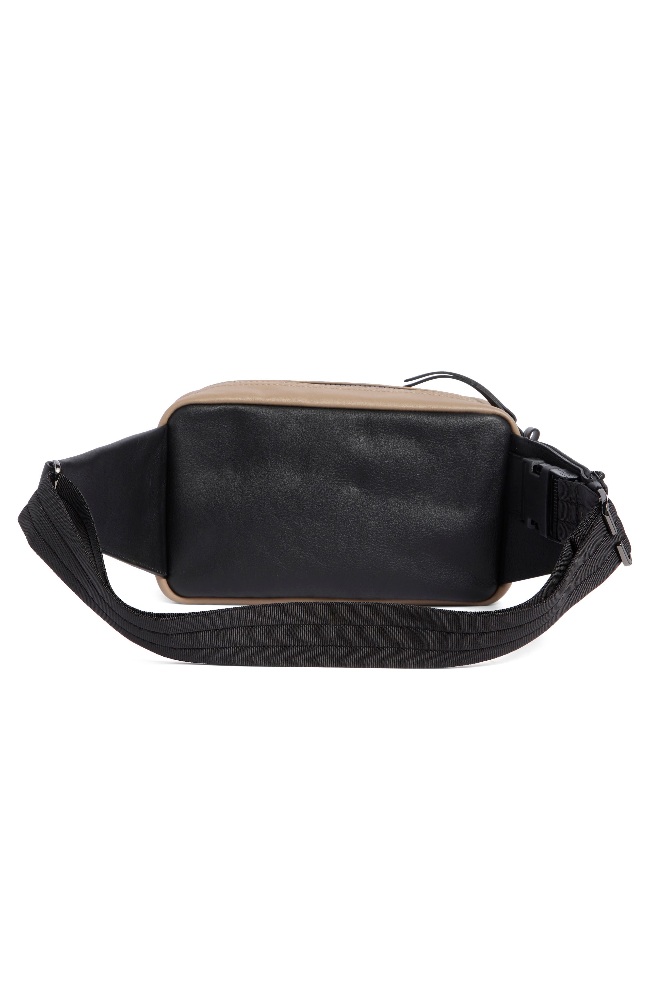 Longchamp 3D Sport Leather Belt Bag, Alternate, color, Mink