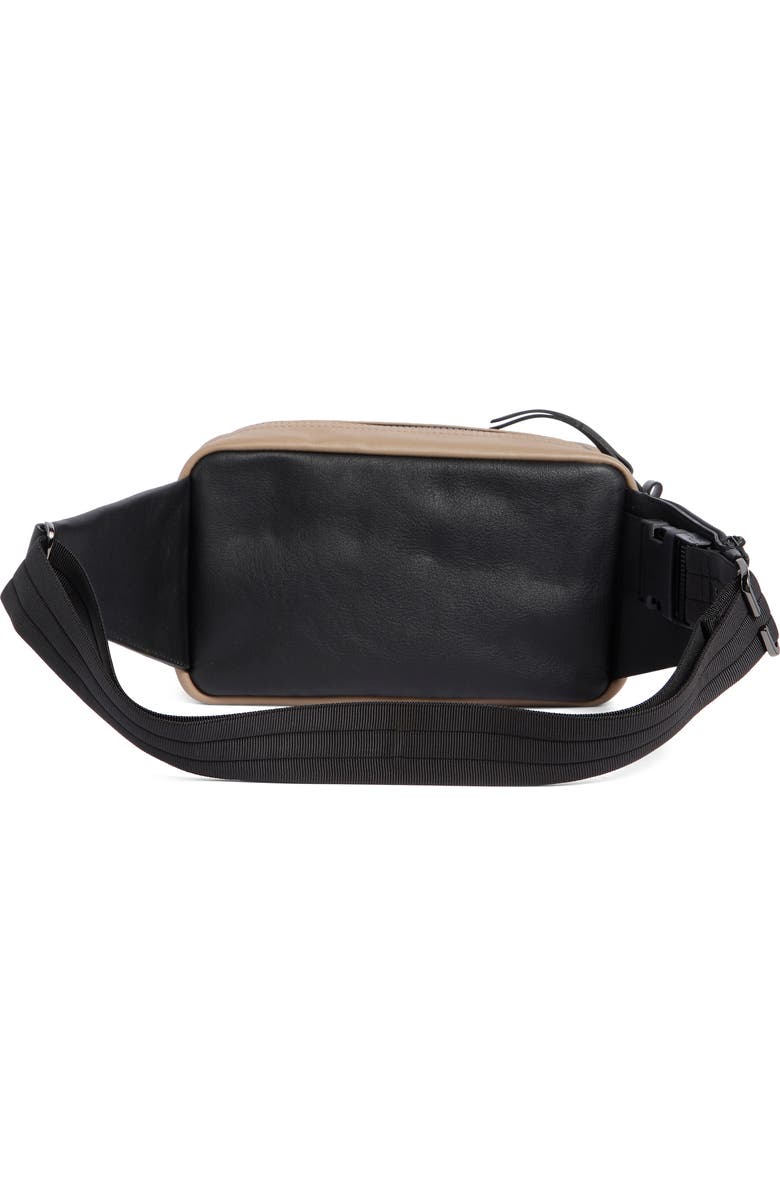 Longchamp 3D Sport Leather Belt Bag, Alternate, color, Mink