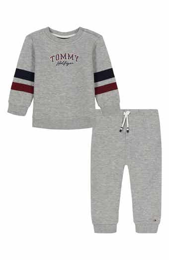Tommy Hilfiger Crewneck Graphic Sweatshirt & Joggers Set
