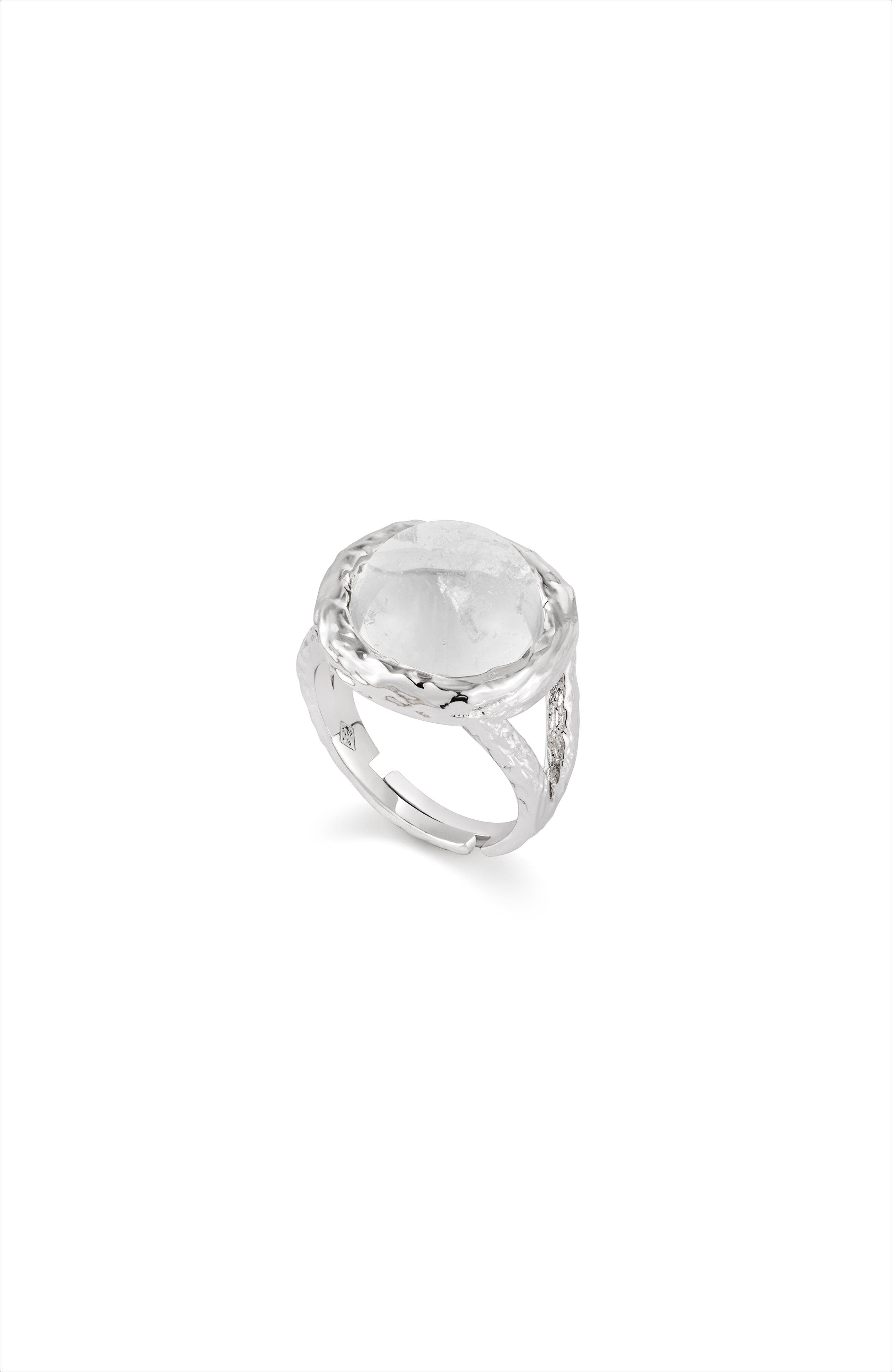 Silver & Crystal Clear