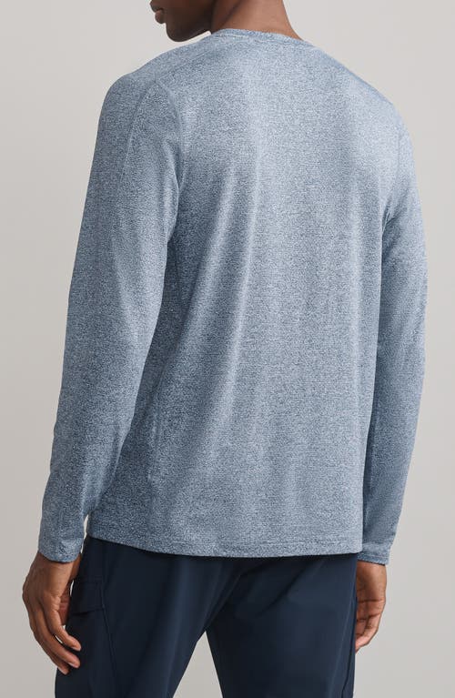Rhone Invictus Long Sleeve Training T-shirt In Blue