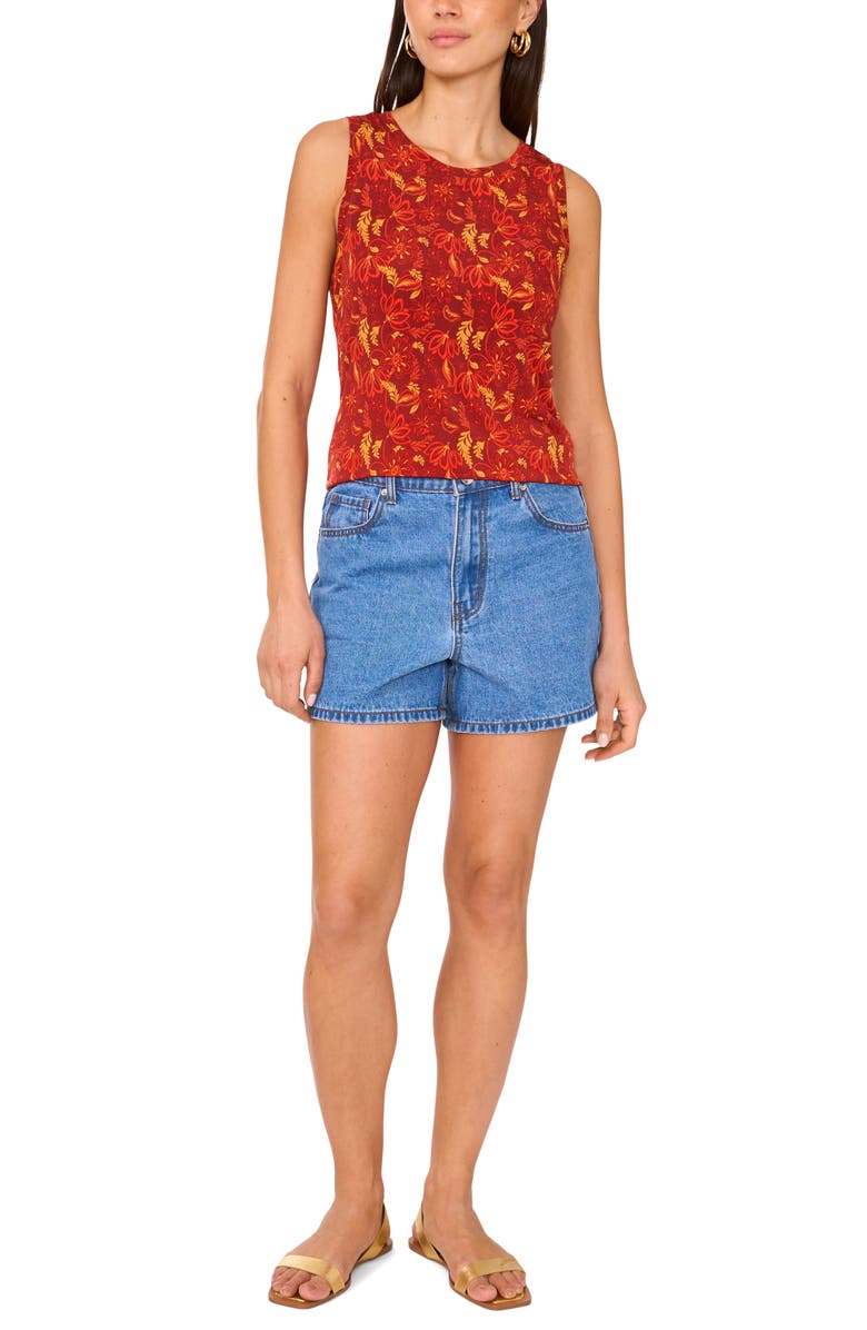 Vince Camuto Floral Tank, Alternate, color, 