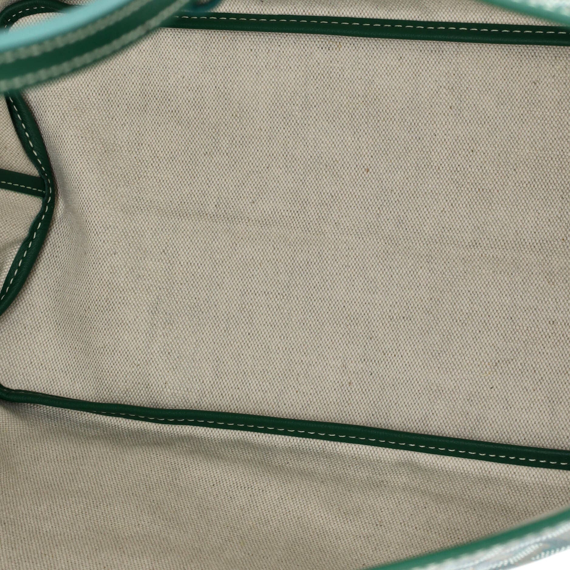 Pre-Owned Goyard Saint Louis Tote Coated Canvas PM, Alternate, color, Green