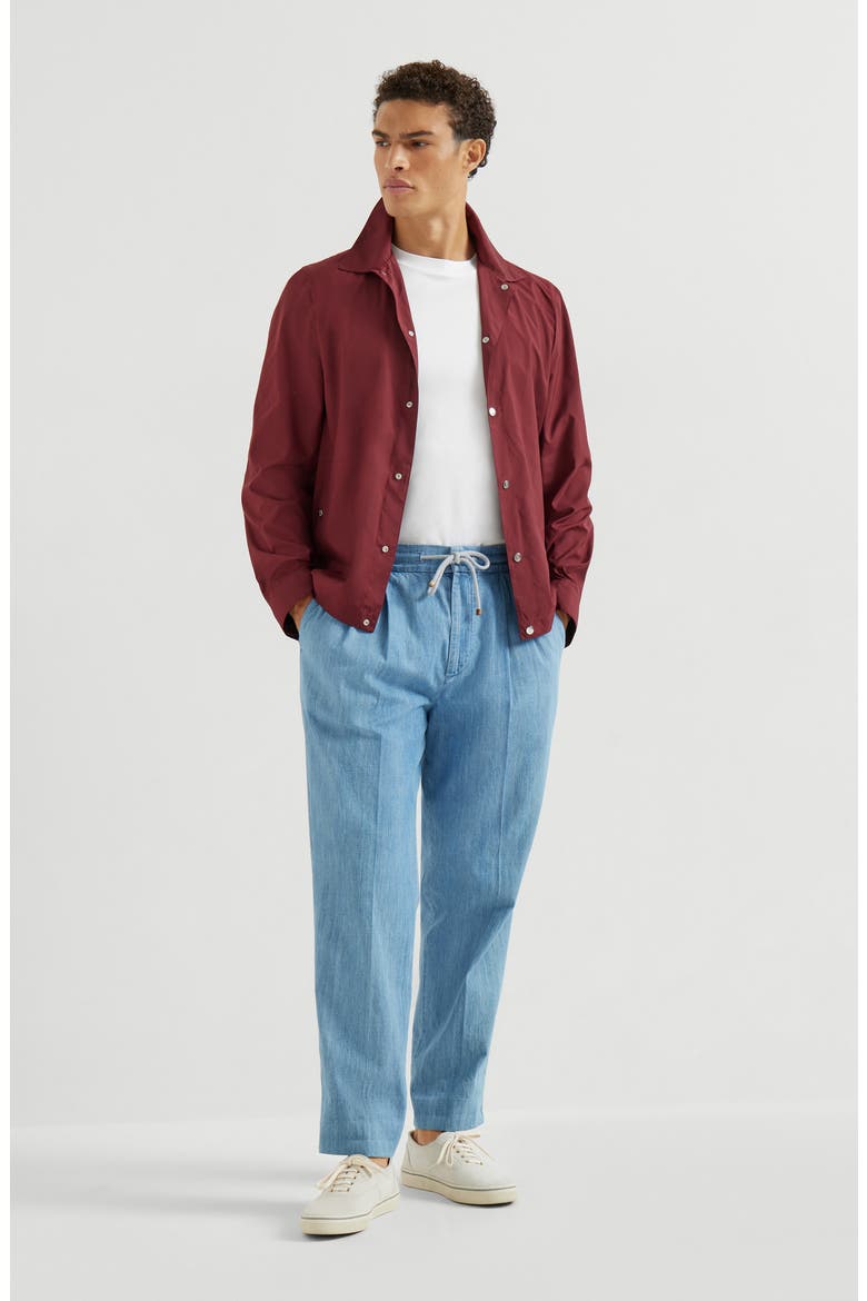 Lightweight denim trousers, Alternate, color, Light Denim