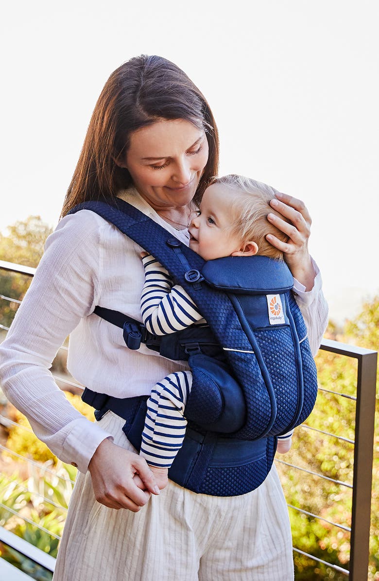 ERGObaby Omni Breeze Baby Carrier, Alternate, color, Midnight Blue