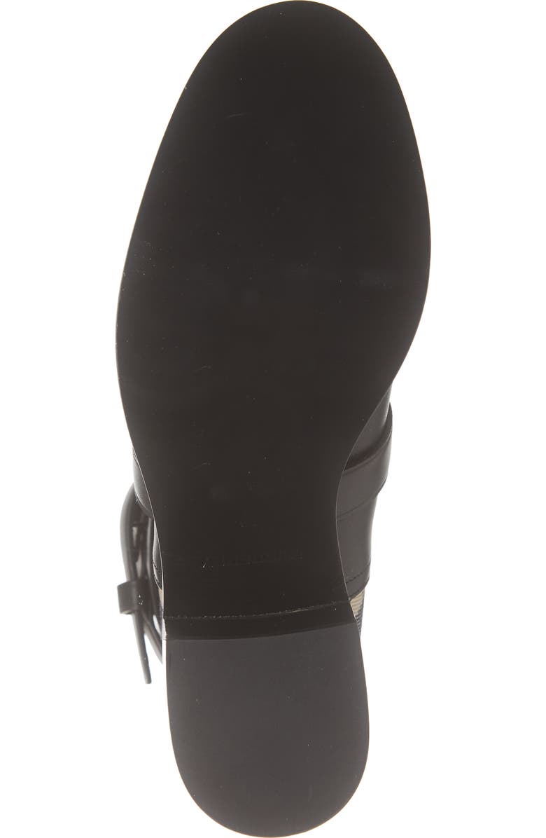 Burberry Pryle Check Block Heel Bootie, Alternate, color,