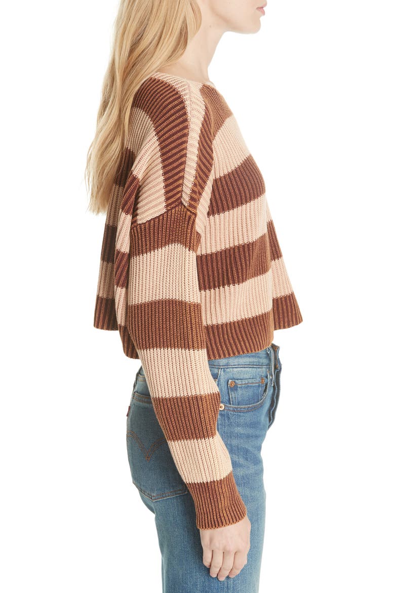 Just My Stripe Sweater, Alternate, color, NEUTRAL COMBO