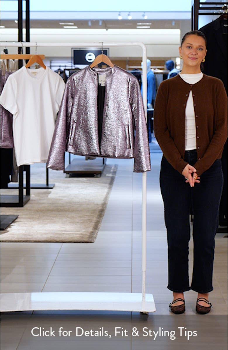 Ihlume Metallic Jacket, sales video thumbnail