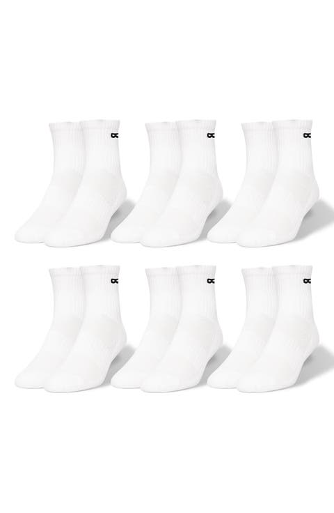 6-Pack Sporty Cushion Ankle Socks