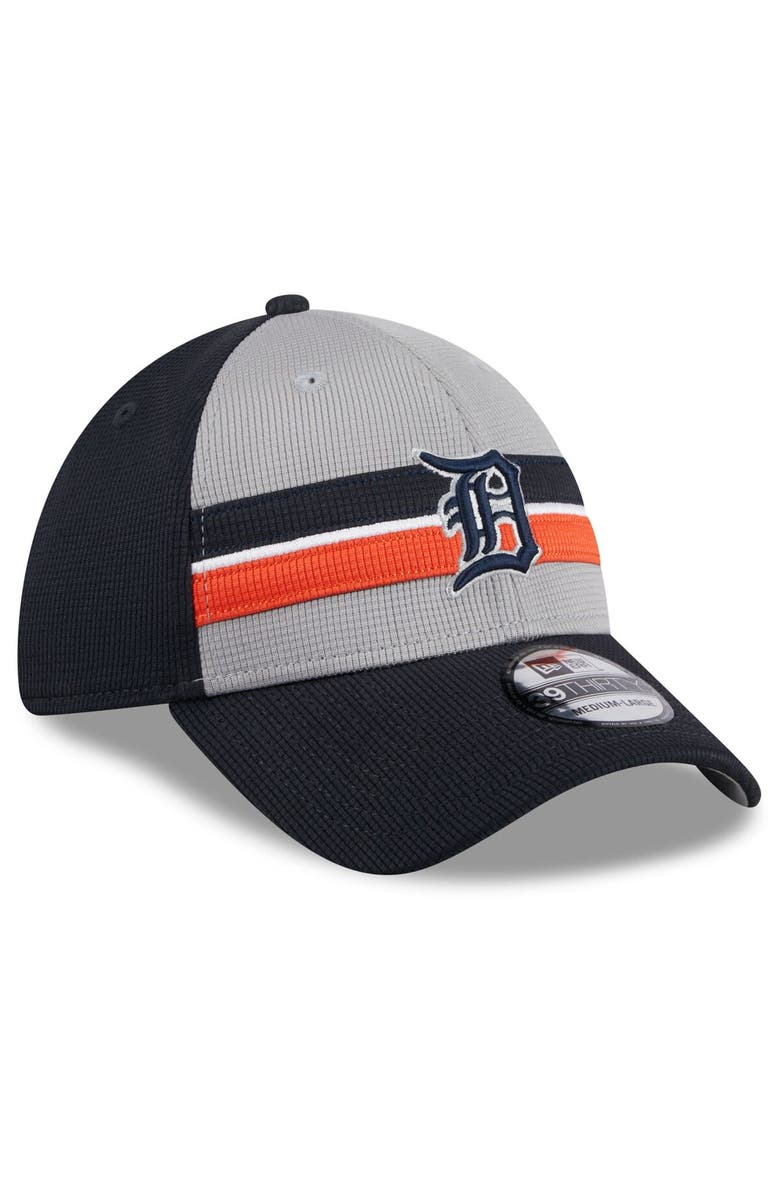 New Era Men's New Era Gray Detroit Tigers 2024 Batting Practice 39THIRTY Flex Hat, Alternate, color, Gray