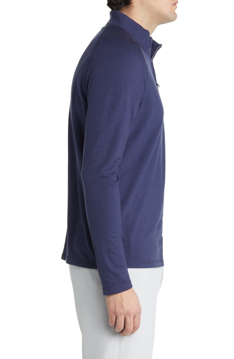 Peter Millar Crown Crafted Excursionist Flex Performance Merino Wool Blend Pullover, Alternate, color, 