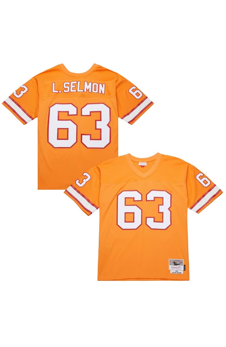 Mitchell & Ness Men's Mitchell & Ness Lee Roy Selmon Orange Tampa Bay Buccaneers 1976 Legacy Replica Jersey, Main, color, Orange