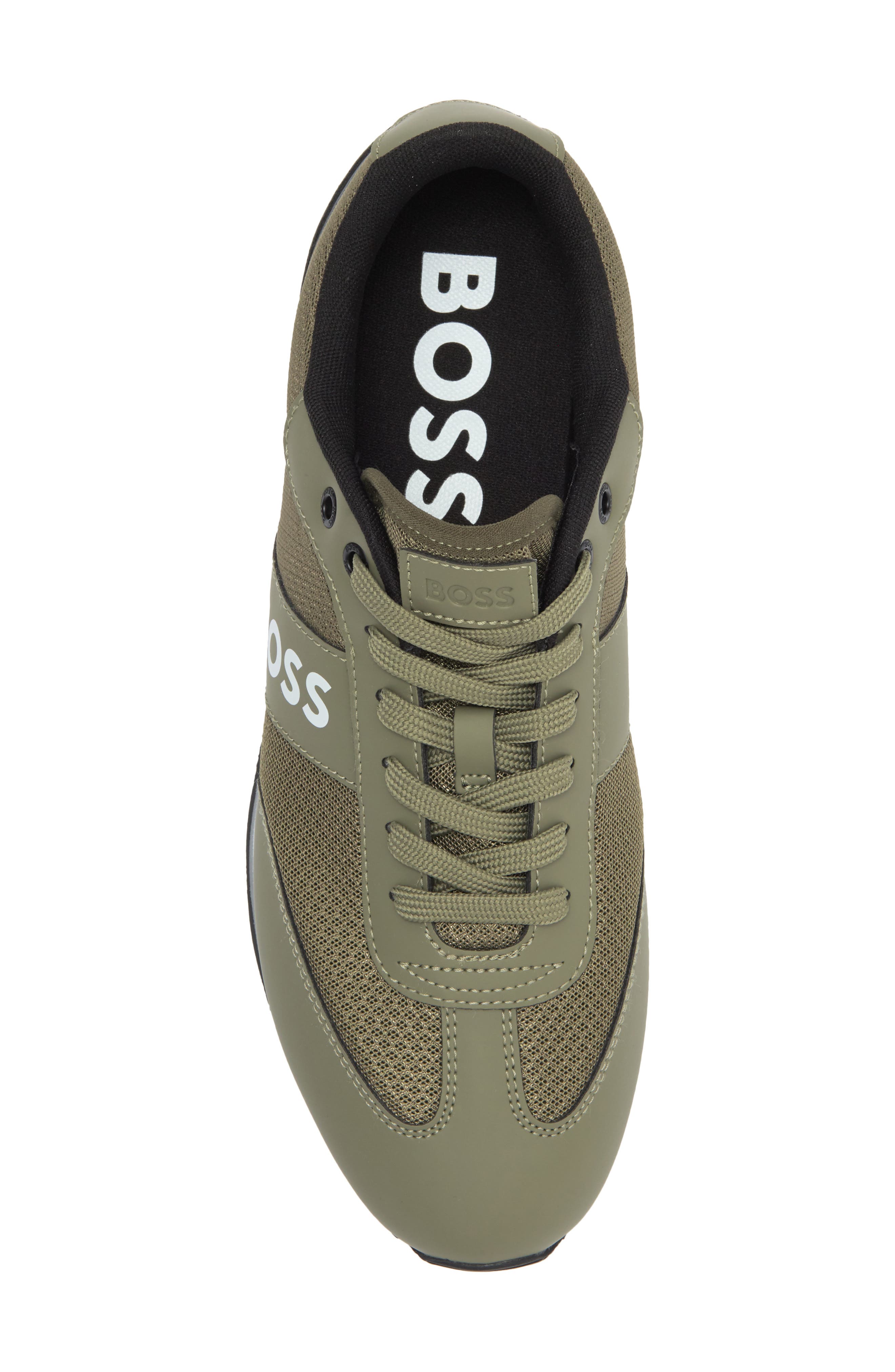 Parkour Runner Sneaker, Alternate, color, OLIVE GREEN