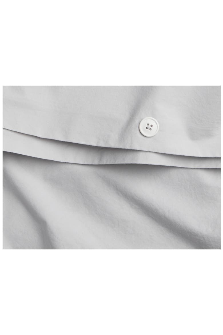Brushed Cotton Duvet Cover, Alternate, color, MIST