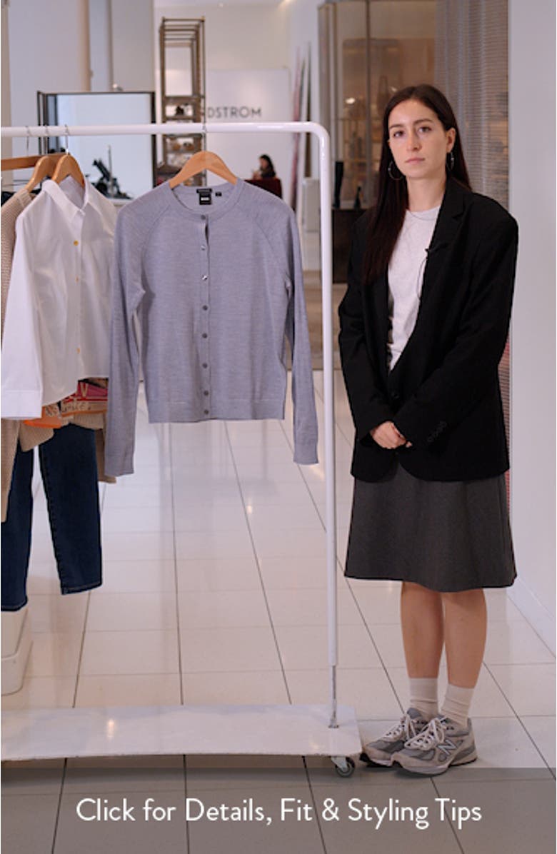 Fonami Virgin Wool Cardigan, sales video thumbnail