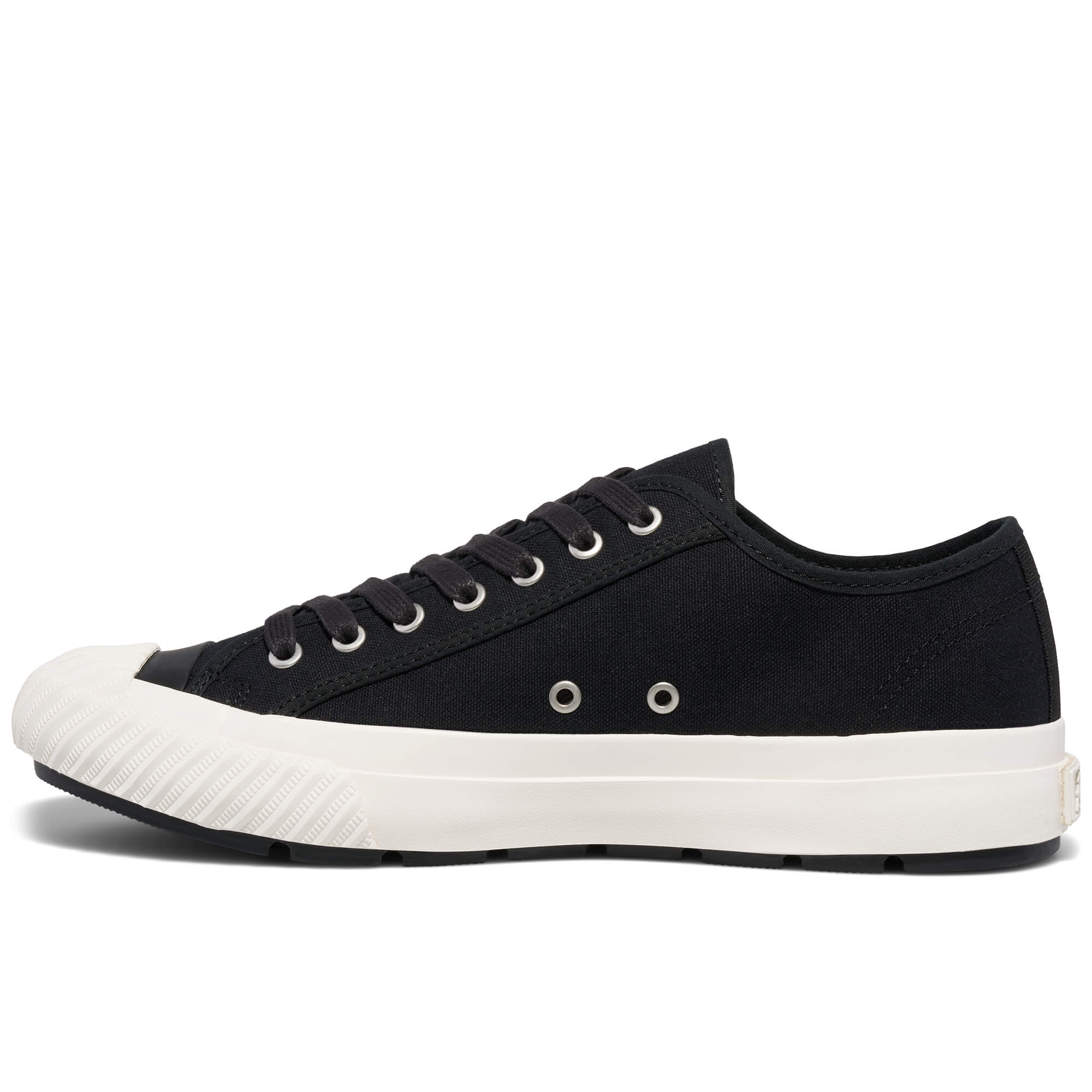 P.F. Flyers Grounder Low-Top Sneaker, Alternate, color, Black-Sea Salt