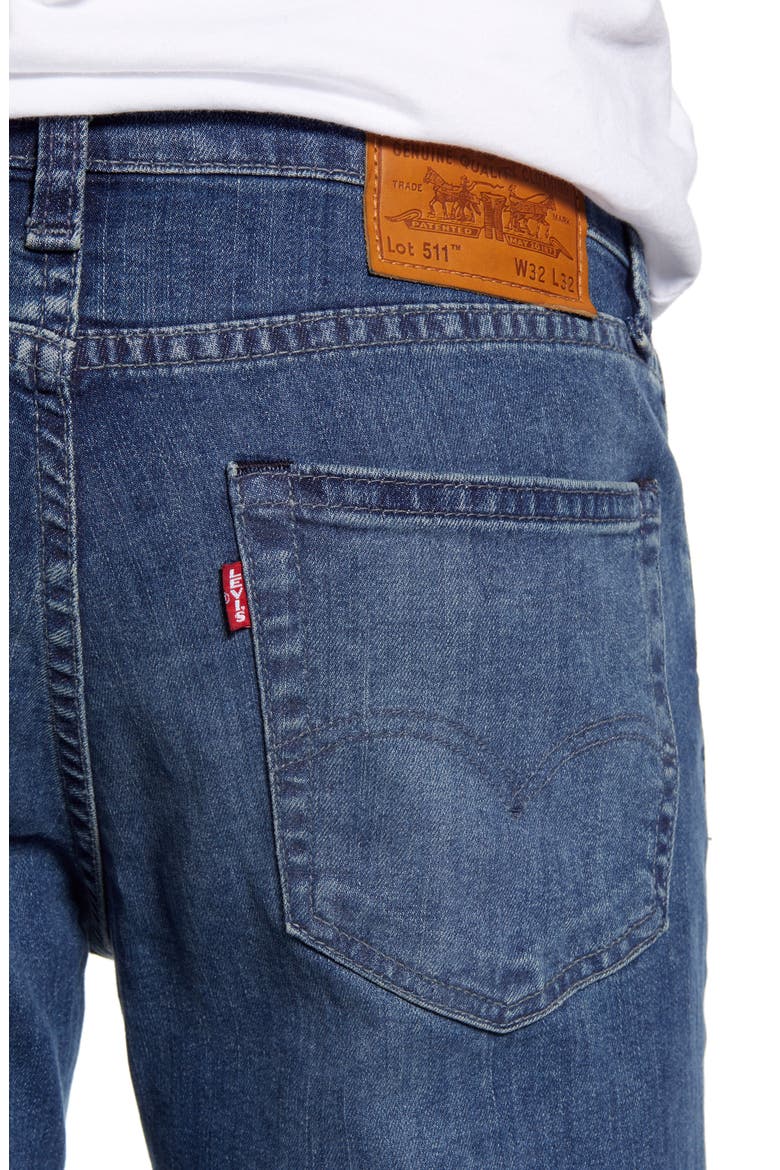 Levi's® 511™ Slim Fit Jeans, Alternate, color, AMOUR