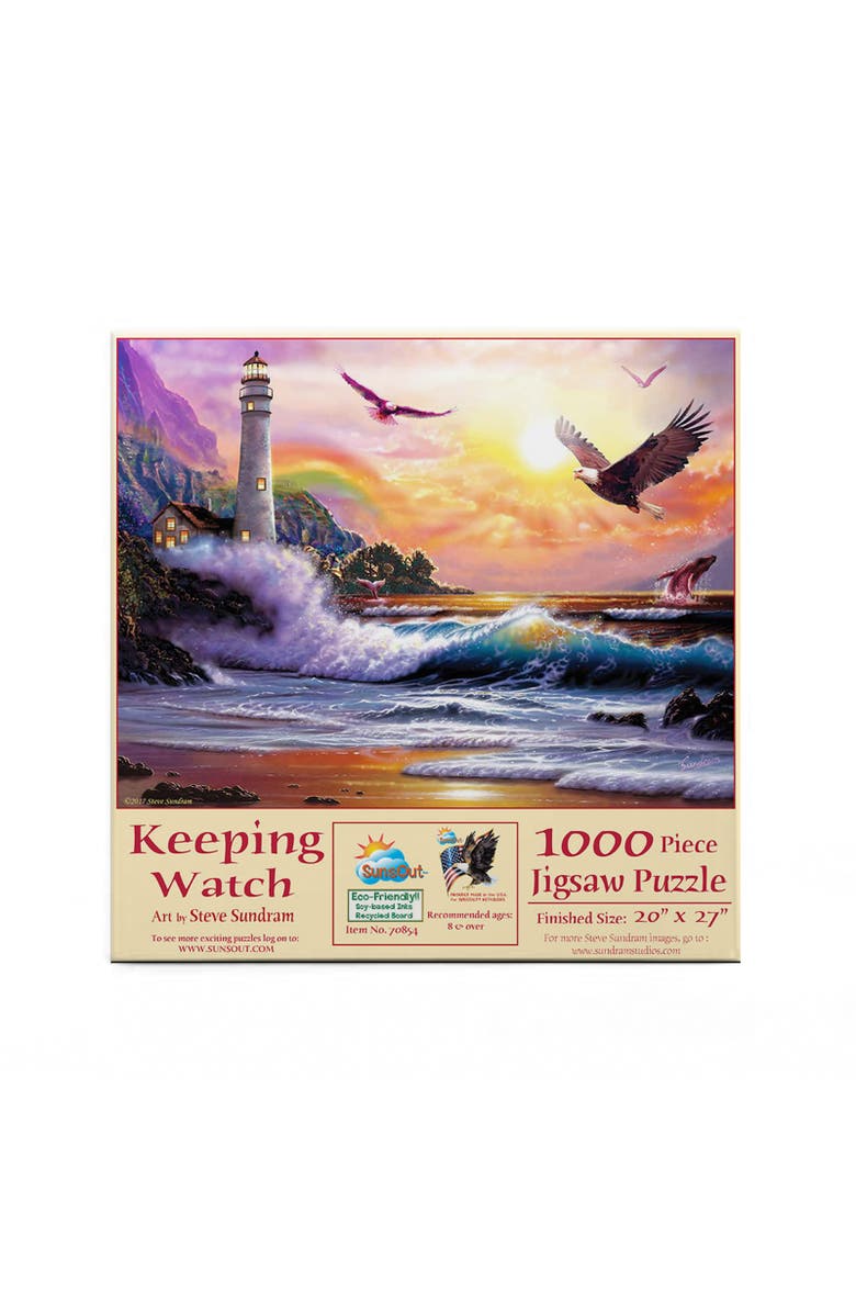 Sunsout Keeping Watch 1000 piece Jigsaw Puzzle for Adults, Alternate, color, Multicolor