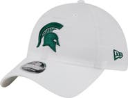 New Era Men's New Era White Michigan State Spartans Active Ripstop 9TWENTY Adjustable Hat