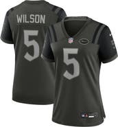 Nike Women's Nike Garrett Wilson Gotham Green New York Jets 2025 Rivalries Collection Game Jersey