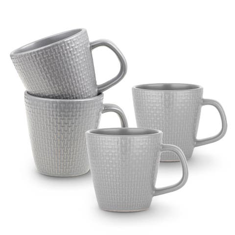 Abigael Stoneware 4-Piece Mug Set
