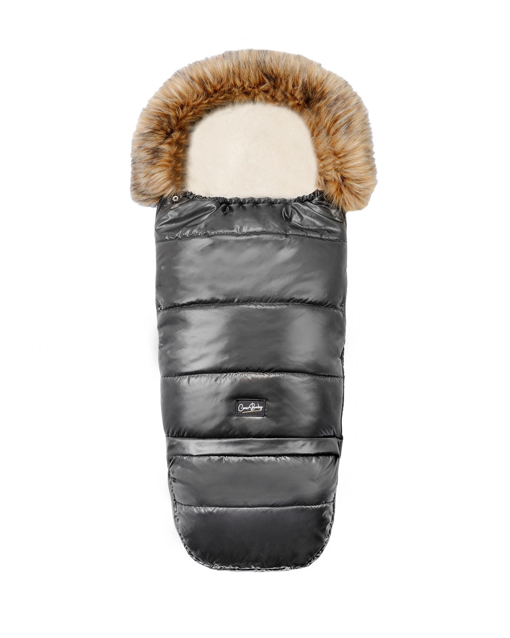 Beige Wool in Pastel Black