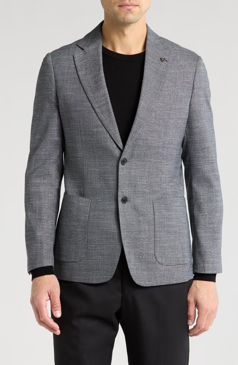 TOM BAINE Performance Sport Coat, Main, color, Grey
